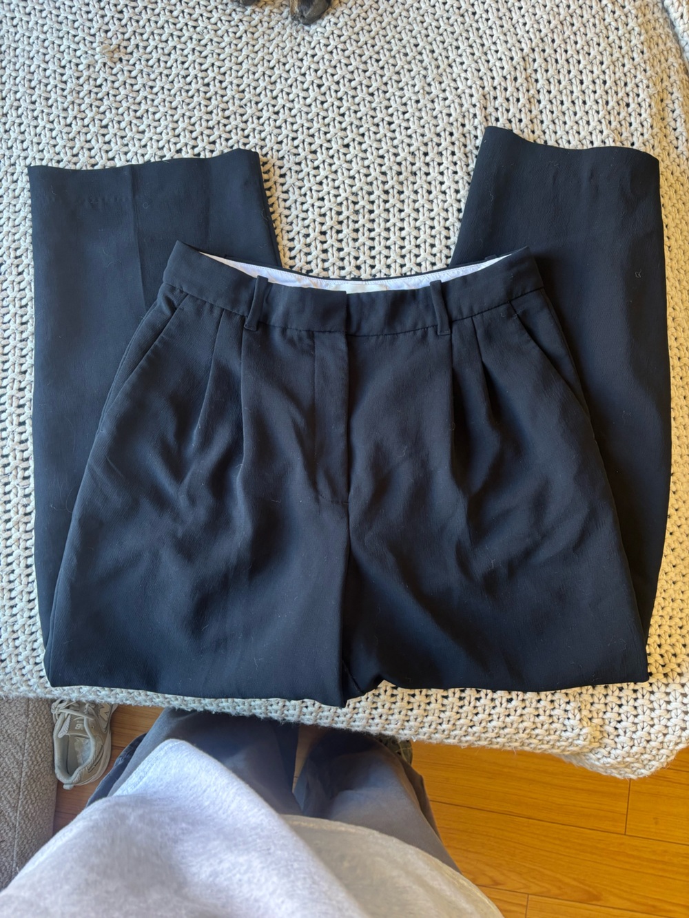 Wilfred Black Effortless Trousers